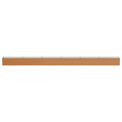 Verhoogde plantenbak 582 x 50 x 36 cm Gegalvaniseerd staal