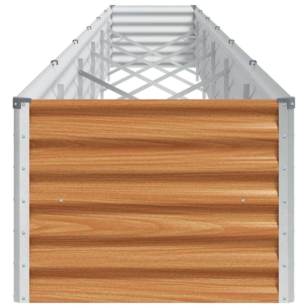 Verhoogde plantenbak 582 x 50 x 36 cm Gegalvaniseerd staal