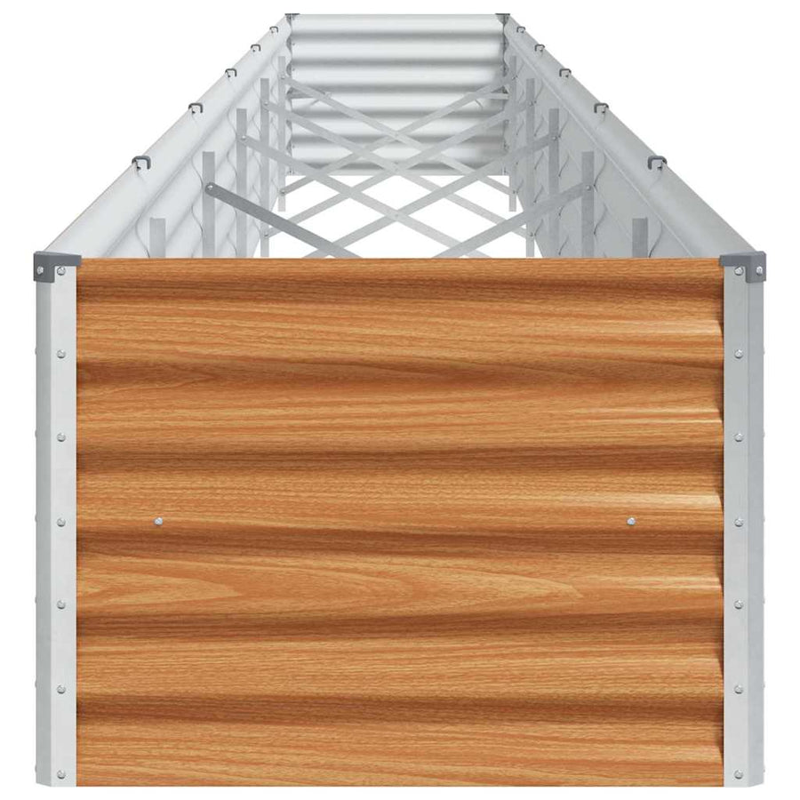 Verhoogde plantenbak 582 x 50 x 36 cm Gegalvaniseerd staal