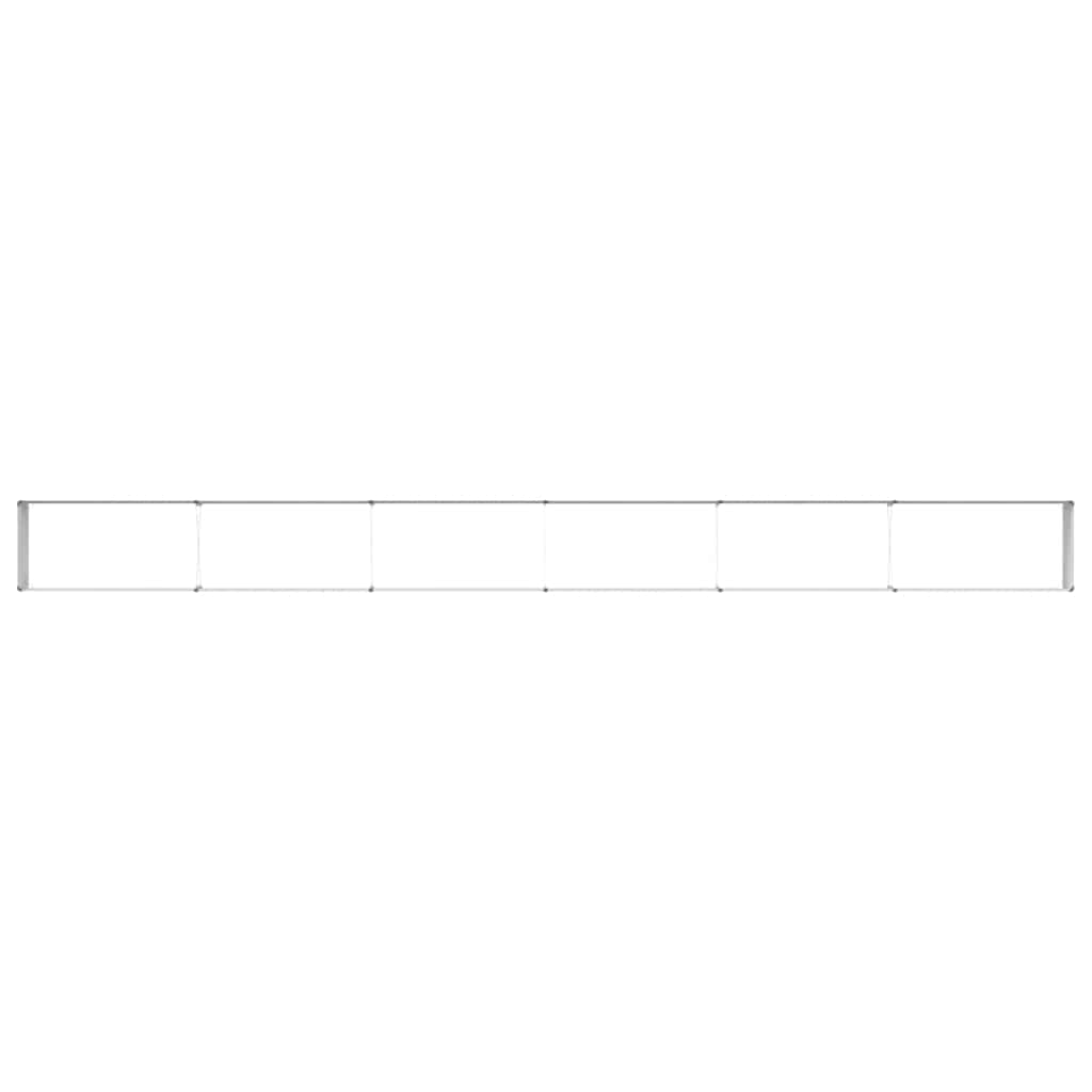 Verhoogde plantenbak 582 x 50 x 36 cm Gegalvaniseerd staal