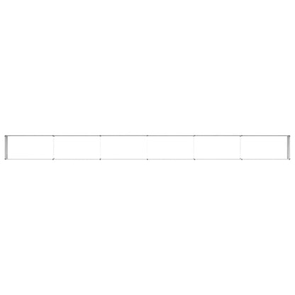 Verhoogde plantenbak 582 x 50 x 36 cm Gegalvaniseerd staal