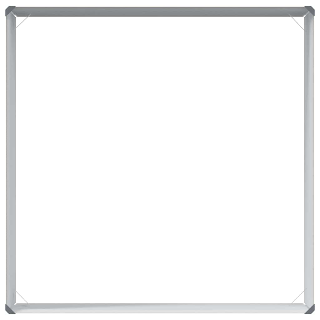Verhoogde plantenbak 98 x 100 x 36 cm Gegalvaniseerd staal