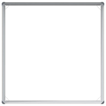 Verhoogde plantenbak 98 x 100 x 36 cm Gegalvaniseerd staal
