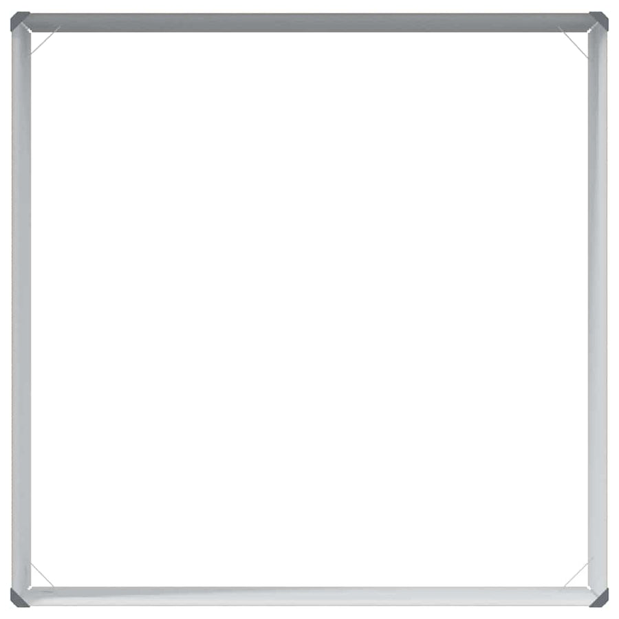 Verhoogde plantenbak 98 x 100 x 36 cm Gegalvaniseerd staal