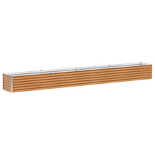 Verhoogde plantenbak 390 x 50 x 36 cm Gegalvaniseerd staal