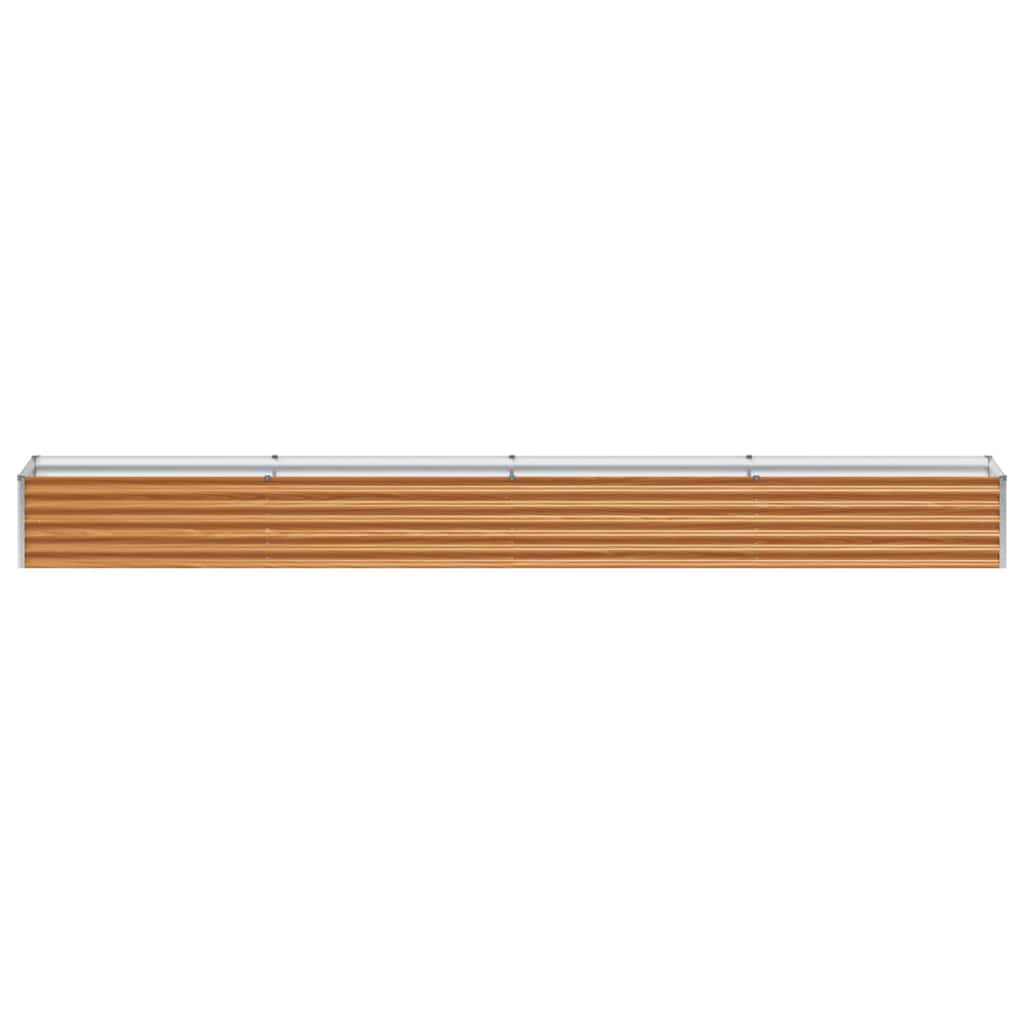 Verhoogde plantenbak 390 x 50 x 36 cm Gegalvaniseerd staal