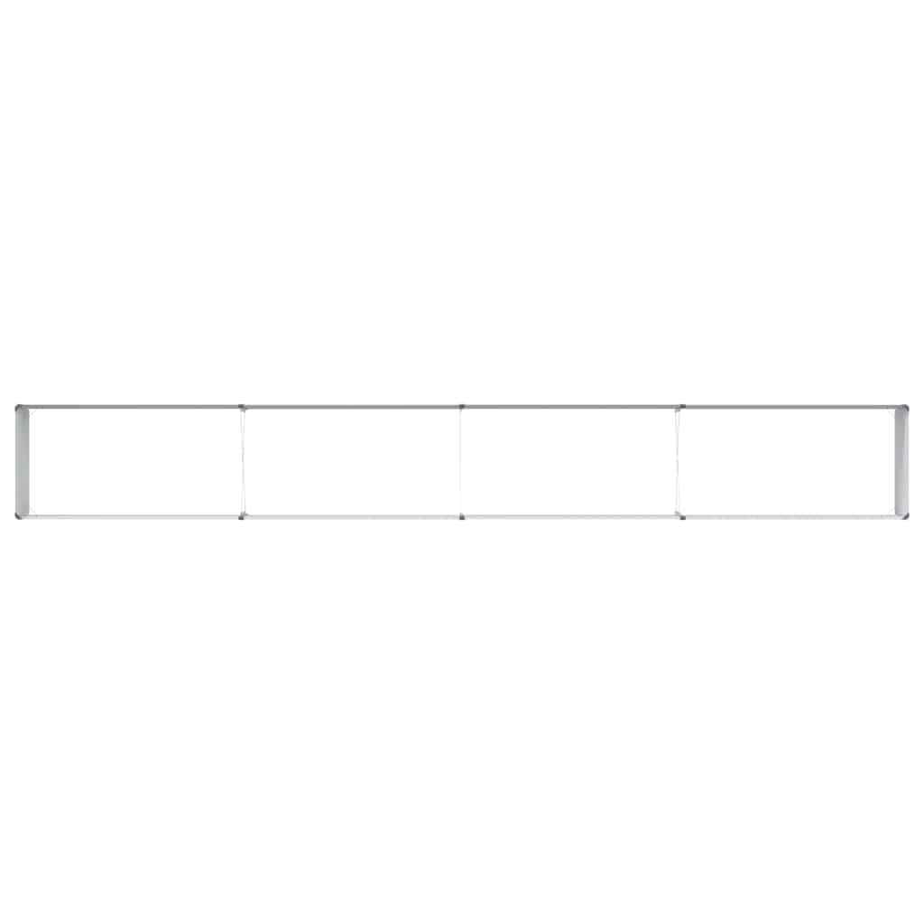 Verhoogde plantenbak 390 x 50 x 36 cm Gegalvaniseerd staal