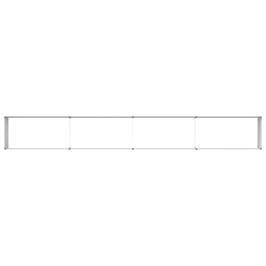 Verhoogde plantenbak 390 x 50 x 36 cm Gegalvaniseerd staal