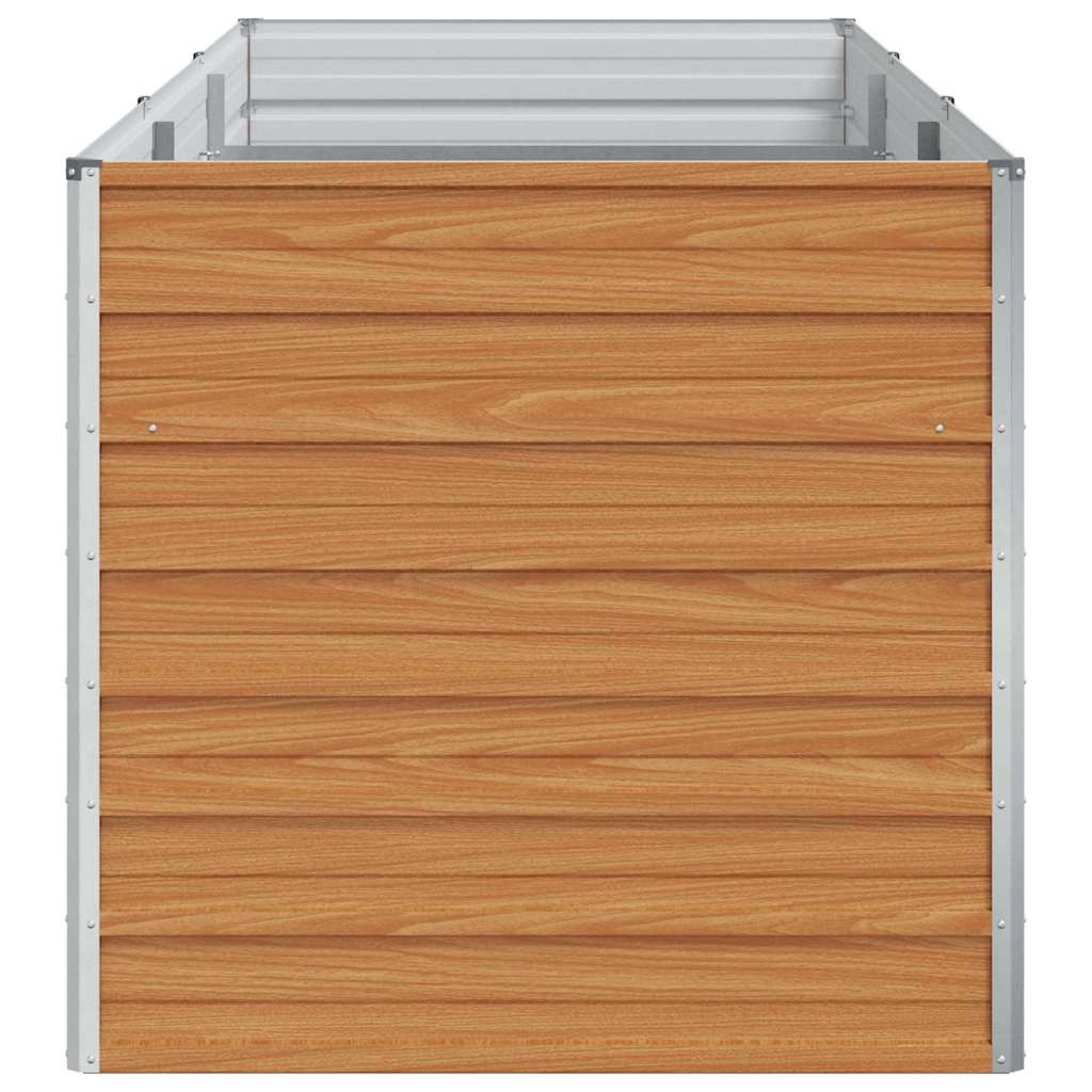 Verhoogde plantenbak Licht Bruin 240 x 80 x 77 cm