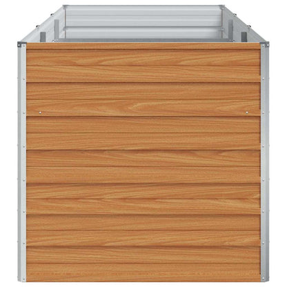 Verhoogde plantenbak Licht Bruin 240 x 80 x 77 cm