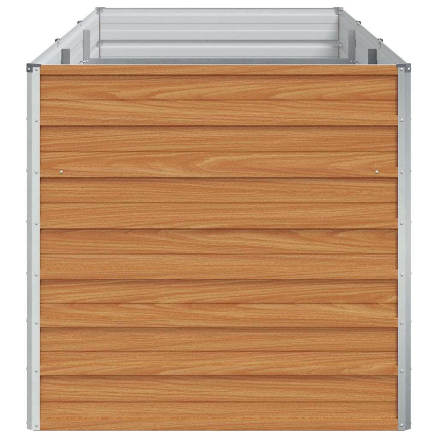 Verhoogde plantenbak Licht Bruin 240 x 80 x 77 cm