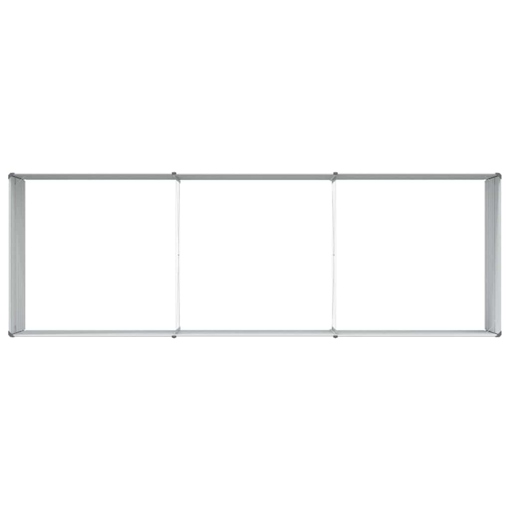 Verhoogde plantenbak Licht Bruin 240 x 80 x 77 cm