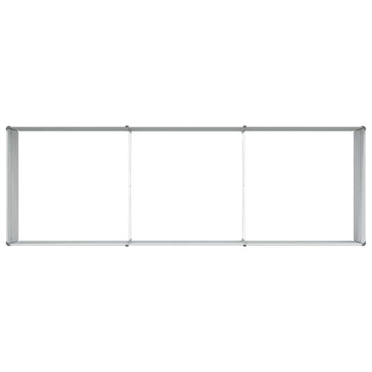 Verhoogde plantenbak Licht Bruin 240 x 80 x 77 cm