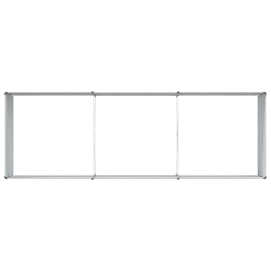 Verhoogde plantenbak Licht Bruin 240 x 80 x 77 cm
