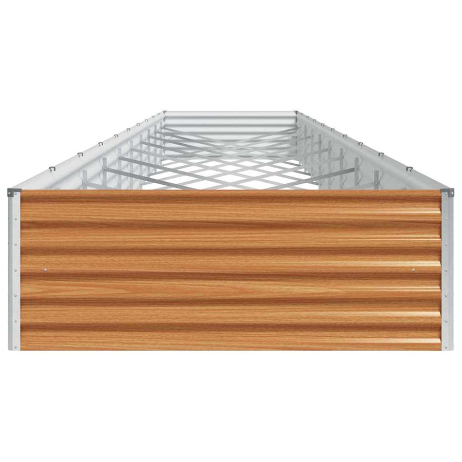 Verhoogde plantenbak 970 x 100 x 36 cm Gegalvaniseerd staal