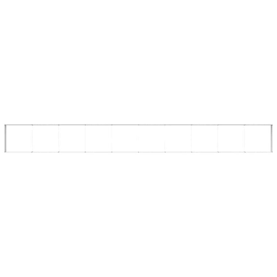 Verhoogde plantenbak 970 x 100 x 36 cm Gegalvaniseerd staal