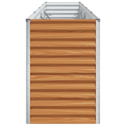 Verhoogde plantenbak 390 x 50 x 68 cm Gegalvaniseerd staal