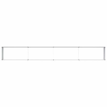 Verhoogde plantenbak 390 x 50 x 68 cm Gegalvaniseerd staal