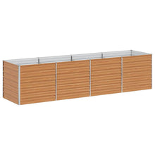 Verhoogde plantenbak Licht Bruin 320 x 80 x 77 cm