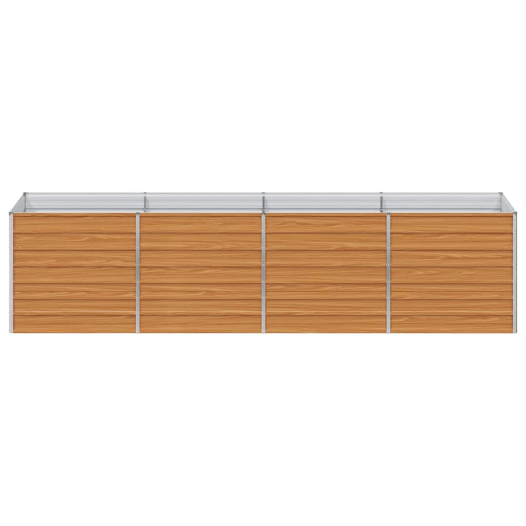Verhoogde plantenbak Licht Bruin 320 x 80 x 77 cm