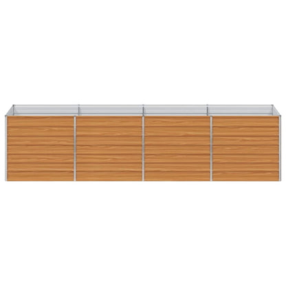 Verhoogde plantenbak Licht Bruin 320 x 80 x 77 cm