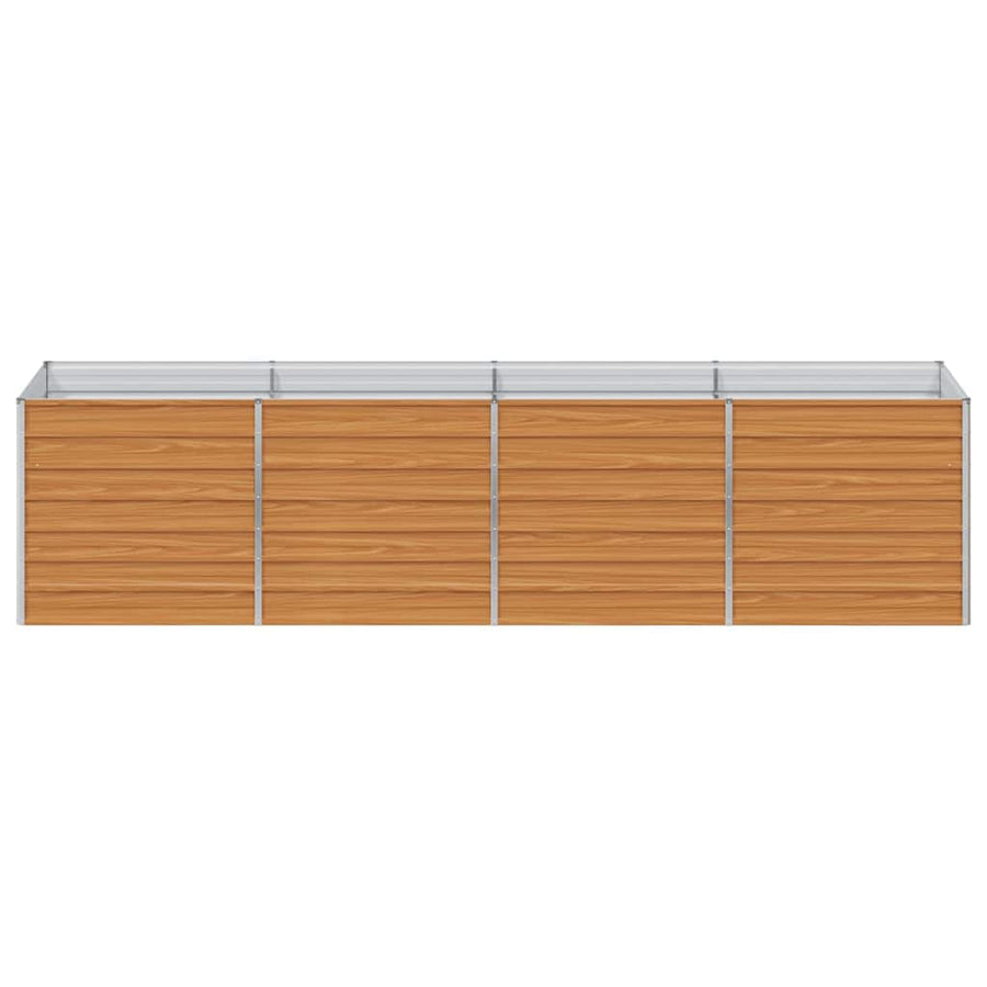 Verhoogde plantenbak Licht Bruin 320 x 80 x 77 cm