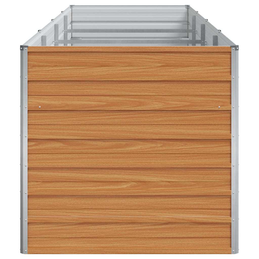 Verhoogde plantenbak Licht Bruin 320 x 80 x 77 cm