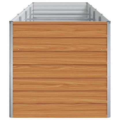 Verhoogde plantenbak Licht Bruin 320 x 80 x 77 cm