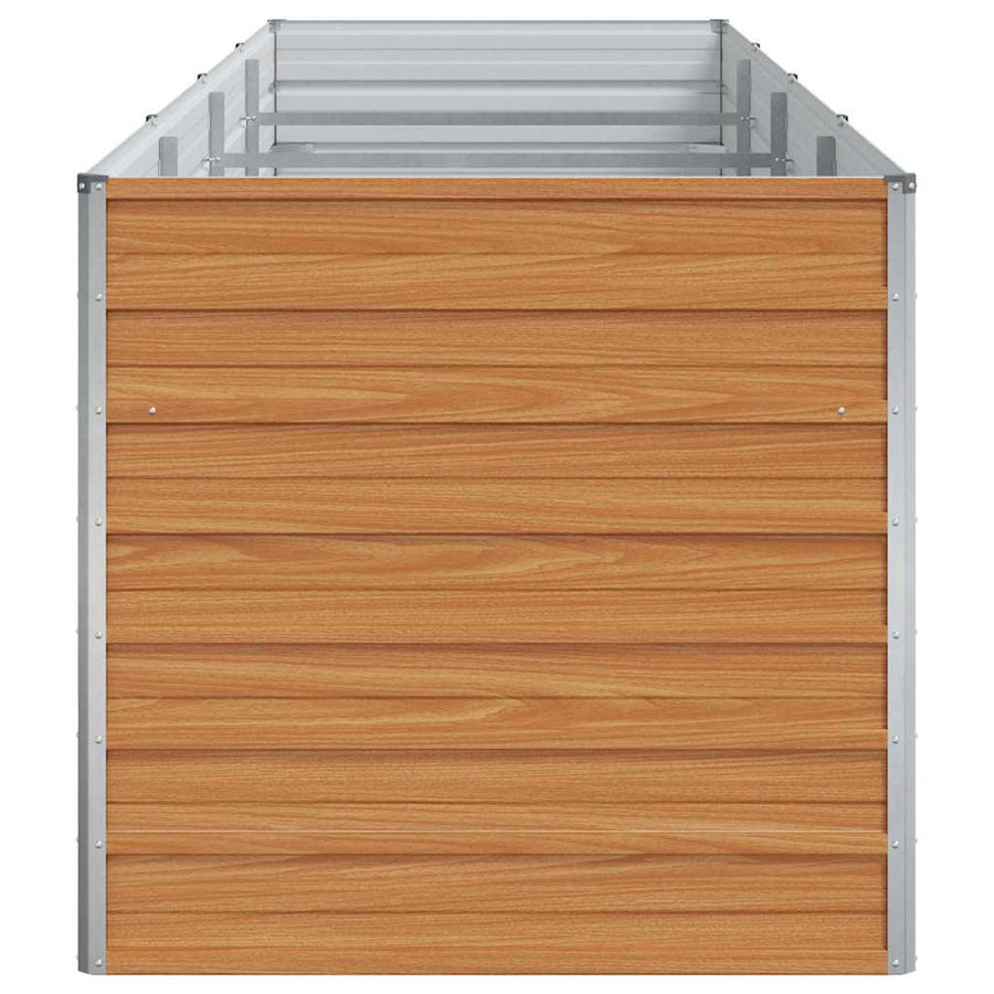 Verhoogde plantenbak Licht Bruin 320 x 80 x 77 cm