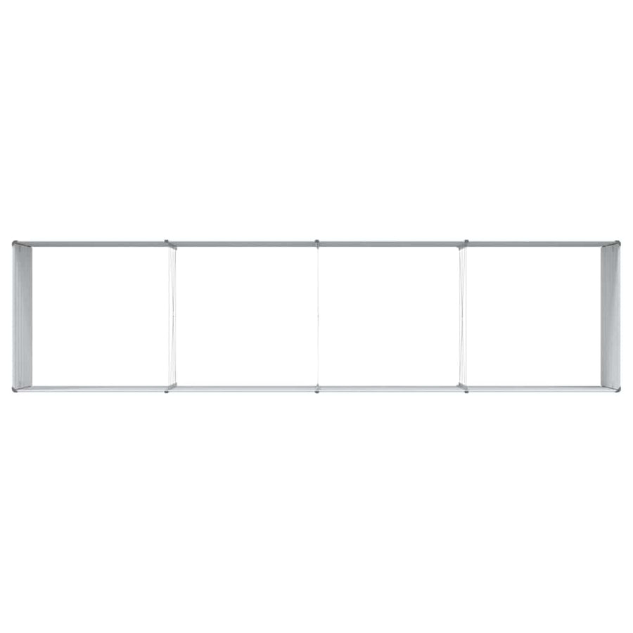 Verhoogde plantenbak Licht Bruin 320 x 80 x 77 cm