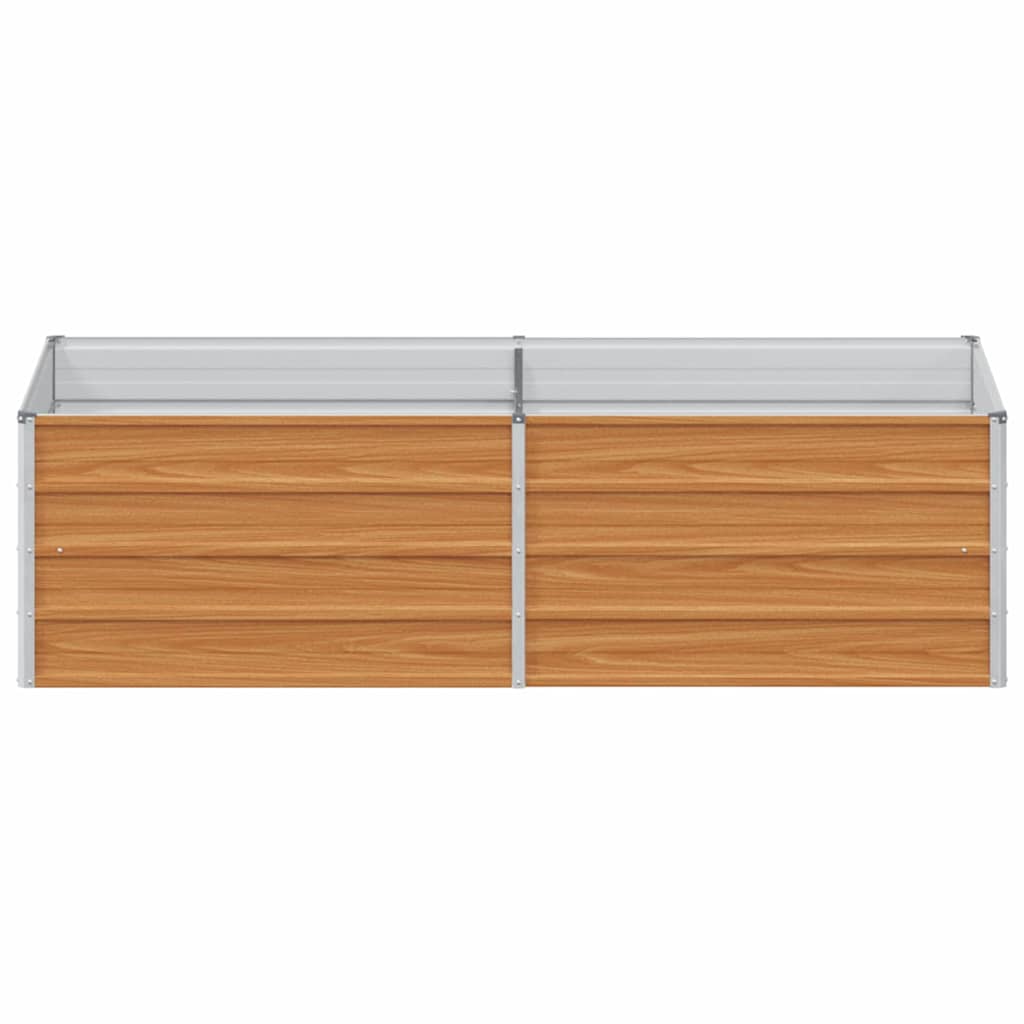 Verhoogde plantenbak Licht Bruin 160 x 80 x 45 cm