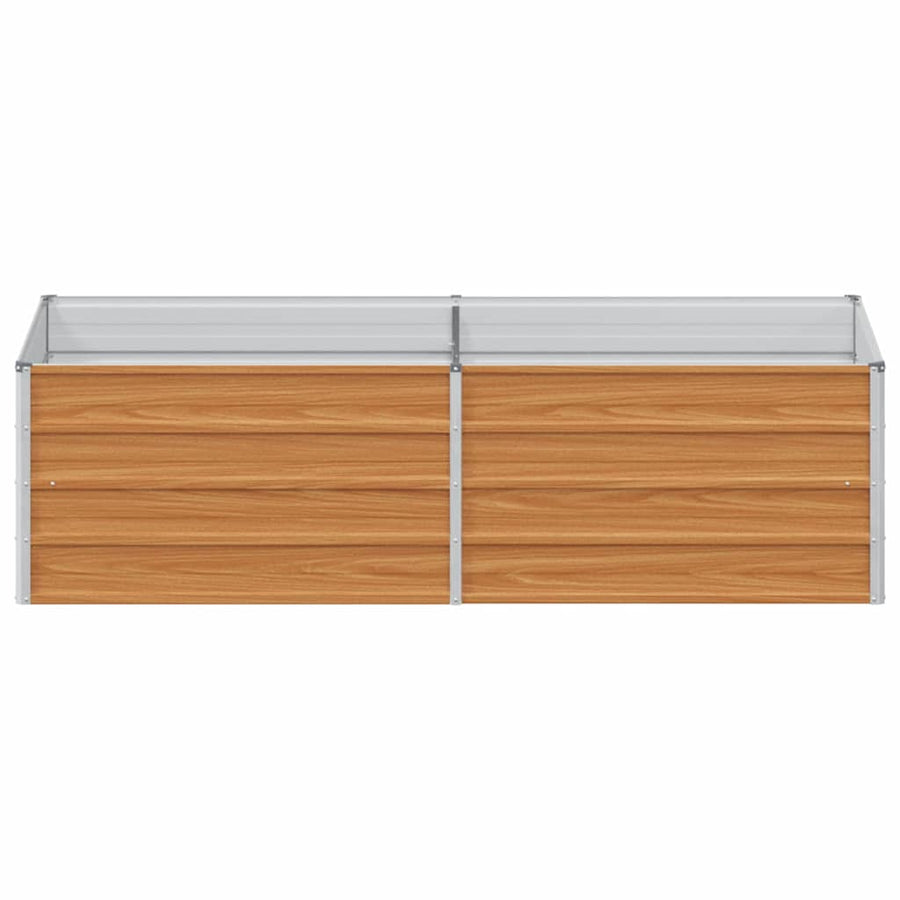 Verhoogde plantenbak Licht Bruin 160 x 80 x 45 cm