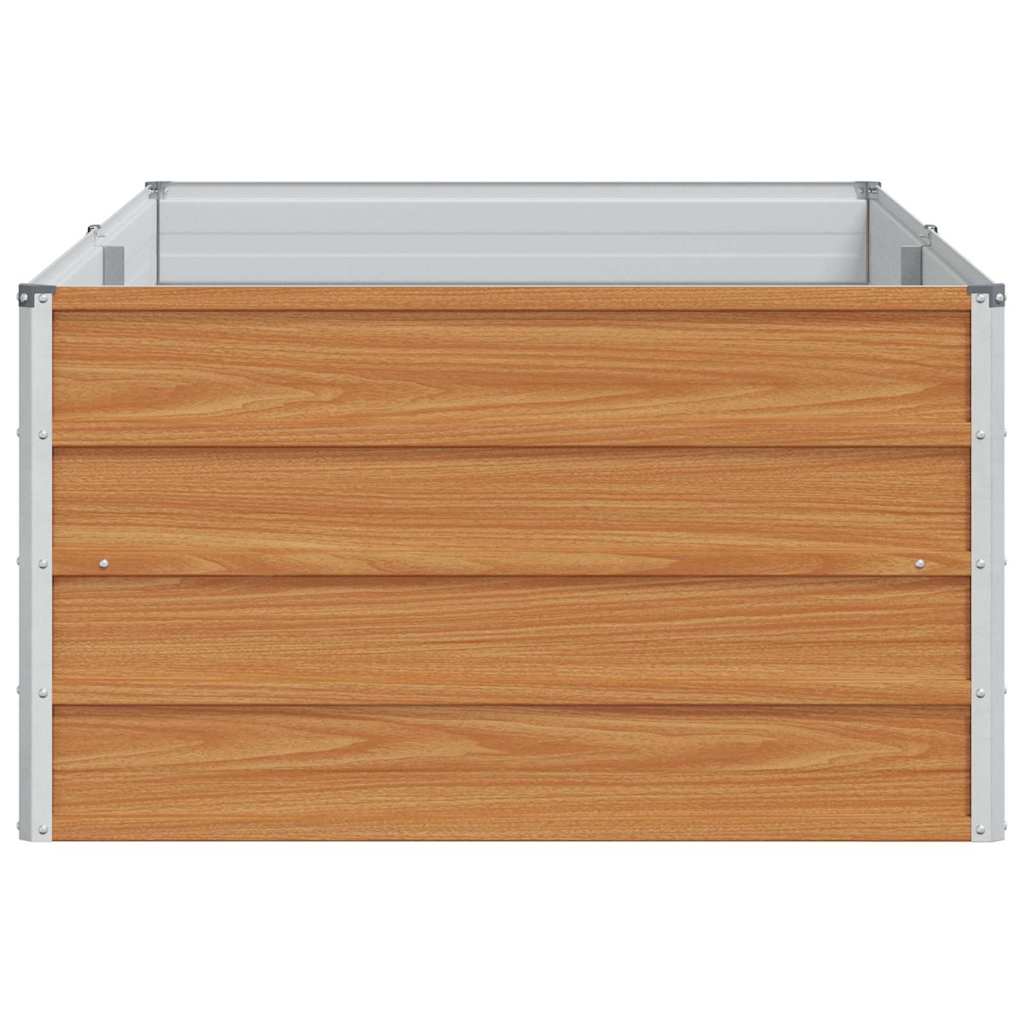 Verhoogde plantenbak Licht Bruin 160 x 80 x 45 cm