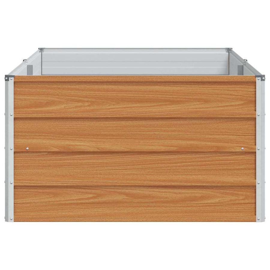 Verhoogde plantenbak Licht Bruin 160 x 80 x 45 cm