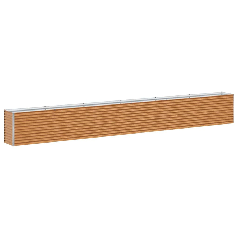 Verhoogde plantenbak 582 x 50 x 68 cm Gegalvaniseerd staal