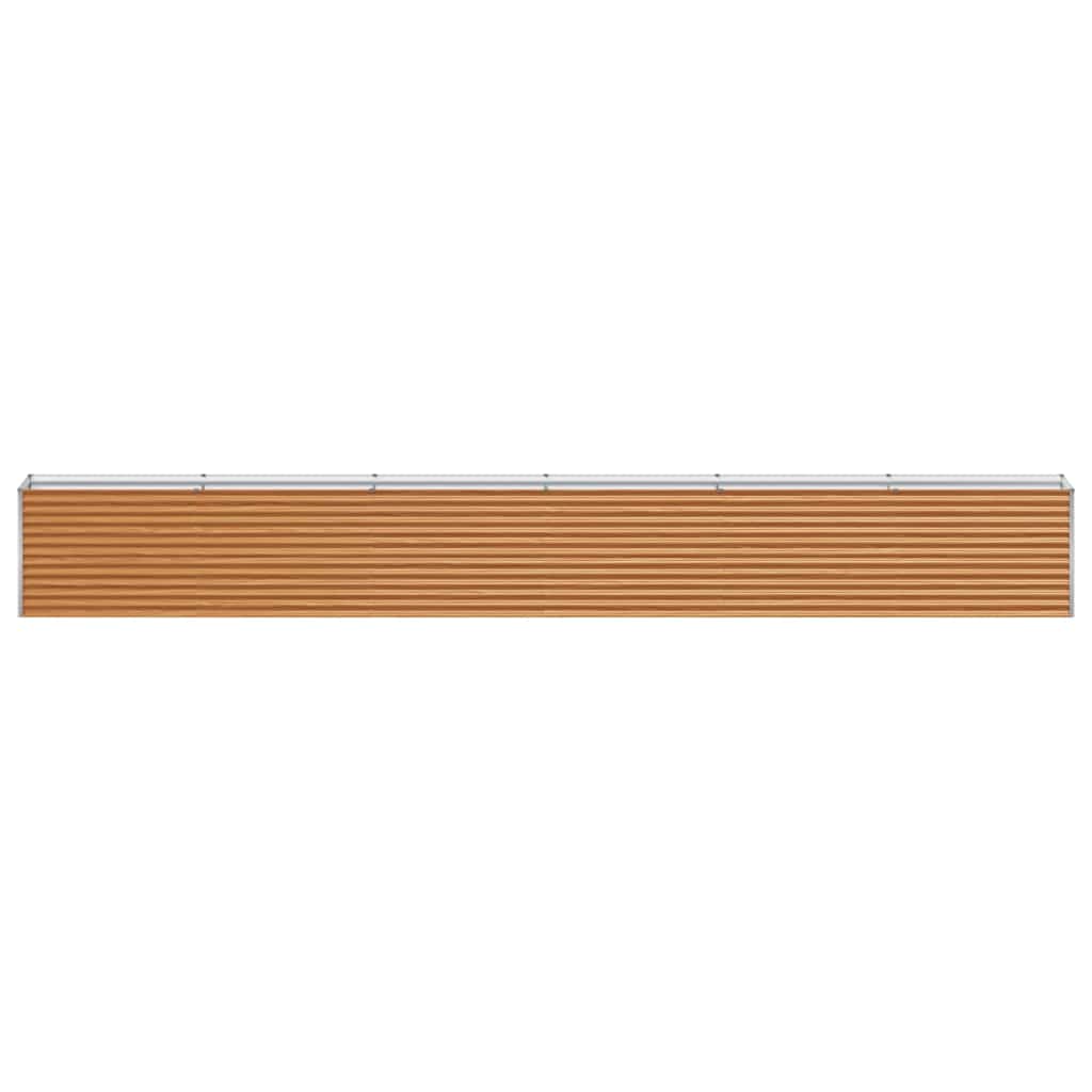 Verhoogde plantenbak 582 x 50 x 68 cm Gegalvaniseerd staal
