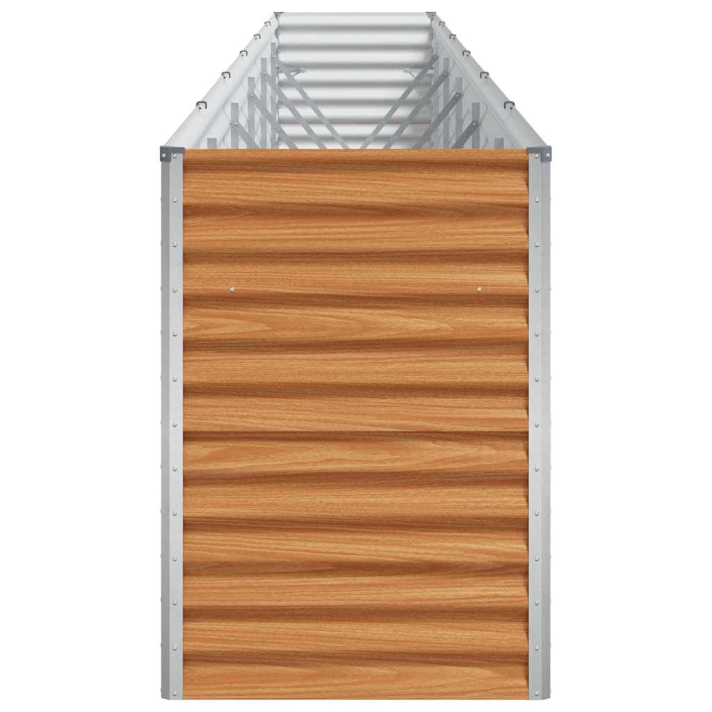Verhoogde plantenbak 582 x 50 x 68 cm Gegalvaniseerd staal