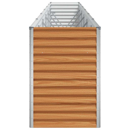 Verhoogde plantenbak 582 x 50 x 68 cm Gegalvaniseerd staal