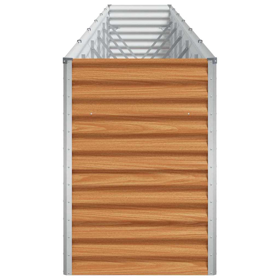 Verhoogde plantenbak 582 x 50 x 68 cm Gegalvaniseerd staal