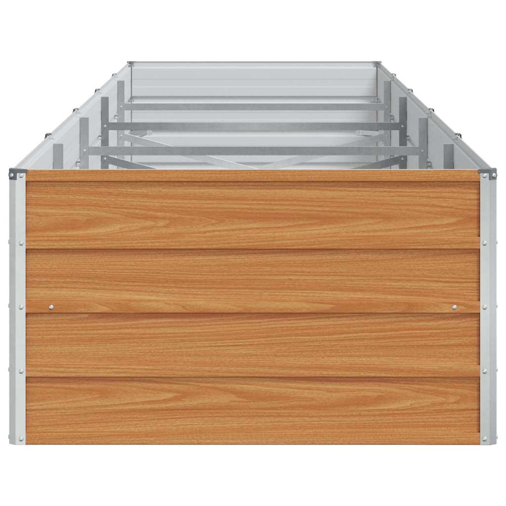 Verhoogde plantenbak Licht Bruin 400 x 80 x 45 cm
