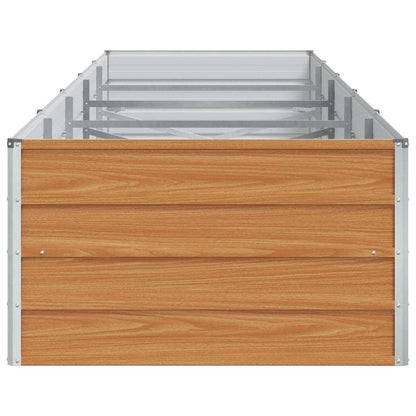 Verhoogde plantenbak Licht Bruin 400 x 80 x 45 cm