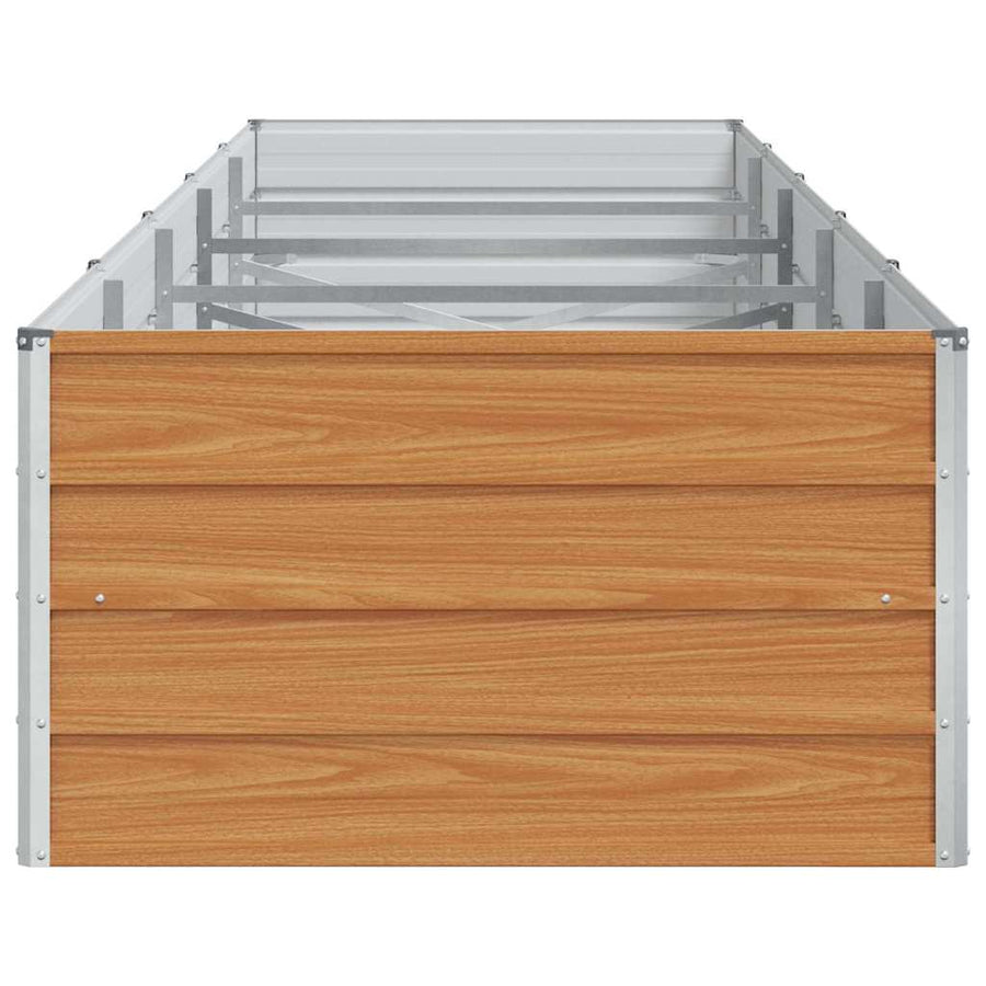 Verhoogde plantenbak Licht Bruin 400 x 80 x 45 cm