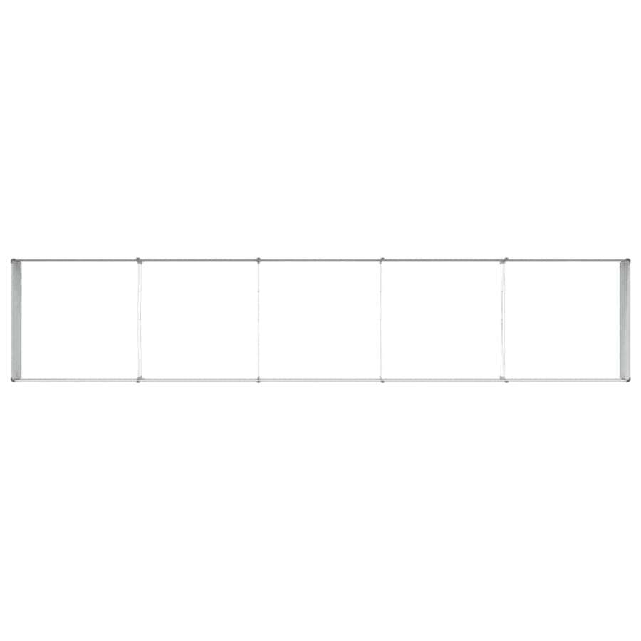 Verhoogde plantenbak Licht Bruin 400 x 80 x 45 cm