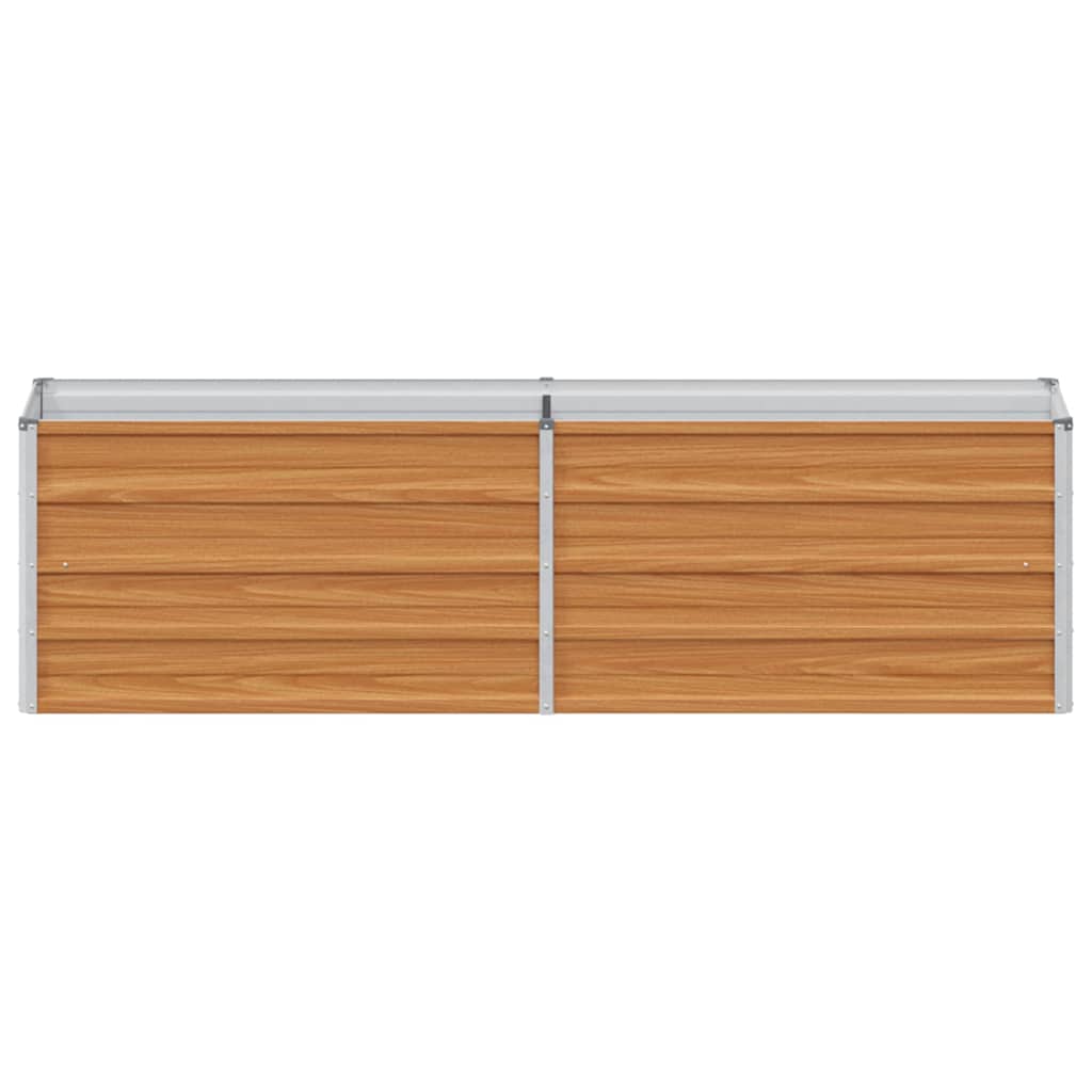 Verhoogde plantenbak Licht Bruin 160 x 40 x 45 cm
