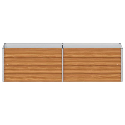 Verhoogde plantenbak Licht Bruin 160 x 40 x 45 cm