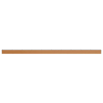 Verhoogde plantenbak 970 x 50 x 36 cm Gegalvaniseerd staal