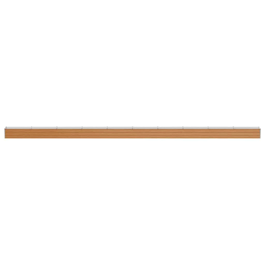 Verhoogde plantenbak 970 x 50 x 36 cm Gegalvaniseerd staal