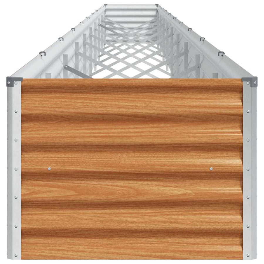 Verhoogde plantenbak 970 x 50 x 36 cm Gegalvaniseerd staal