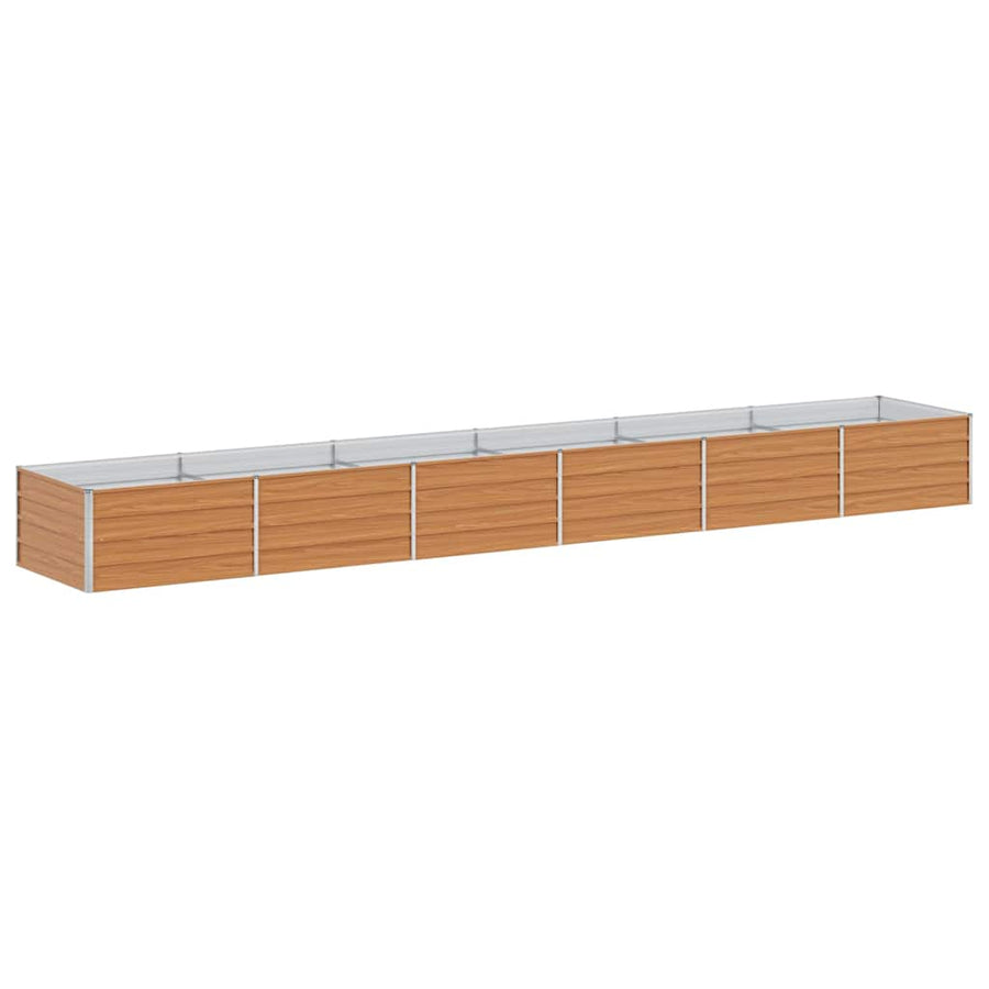 Verhoogde plantenbak Licht Bruin 480 x 80 x 45 cm