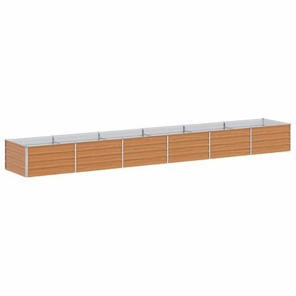 Verhoogde plantenbak Licht Bruin 480 x 80 x 45 cm